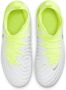 Nike Jr. Phantom Luna 2 Academy high-top voetbalschoenen voor kleuters kids (kunstgras) Grijs - Thumbnail 4