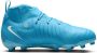 Nike Jr. Phantom Luna 2 Academy voetbalschoenen voor kleuters kids (meerdere ondergronden) Blauw - Thumbnail 3