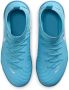 Nike Jr. Phantom Luna 2 Club high-top voetbalschoenen voor kleuters kids (turf) Blauw - Thumbnail 4