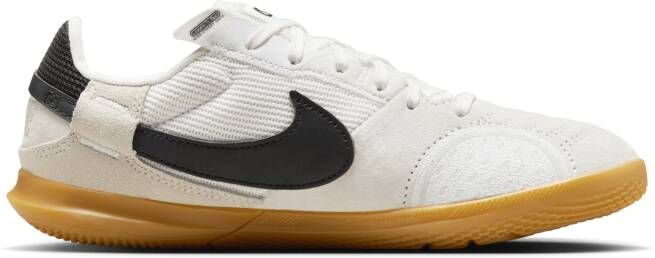 Nike Jr. Streetgato low top voetbalschoenen voor kleuters kids Wit