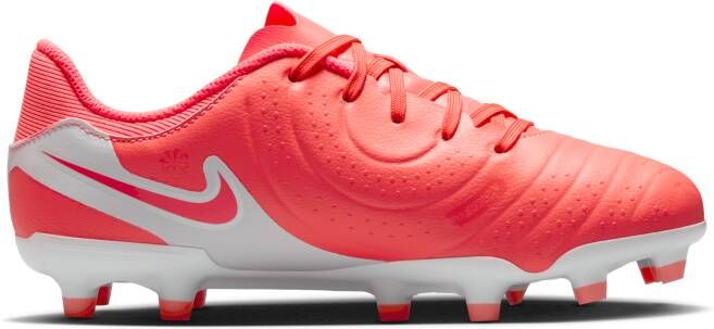 Nike Jr. Tiempo Legend 10 Academy low-top voetbalschoenen voor kleuters kids (meerdere ondergronden) Roze