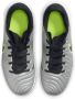 Nike Jr. Tiempo Legend 10 Academy low-top voetbalschoenen voor kleuters kids (turf) Grijs - Thumbnail 4