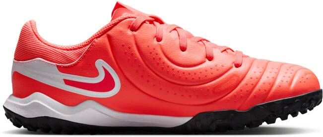 Nike Jr. Tiempo Legend 10 Academy low-top voetbalschoenen voor kleuters kids (turf) Roze