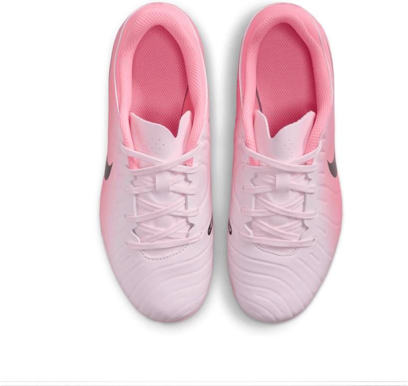 Nike Jr. Tiempo Legend 10 Academy MG Low-top voetbalschoenen voor kleuters kids (meerdere ondergronden) Roze