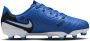 Nike Jr. Tiempo Legend 10 Club low top voetbalschoenen voor kleuters kids (meerdere ondergronden) Blauw - Thumbnail 3