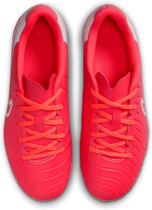 Nike Jr. Tiempo Legend 10 Club low top voetbalschoenen voor kleuters kids (meerdere ondergronden) Roze