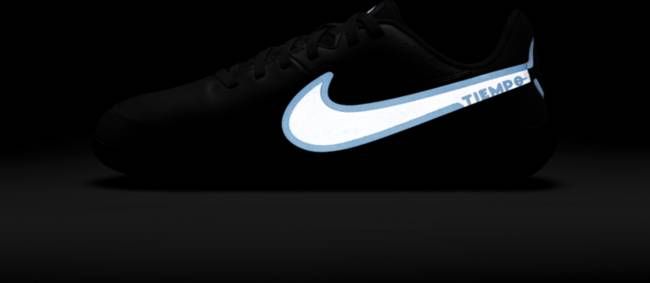 Nike Jr. Tiempo Legend 9 Academy IC Zaalvoetbalschoen kleuters kids Zwart