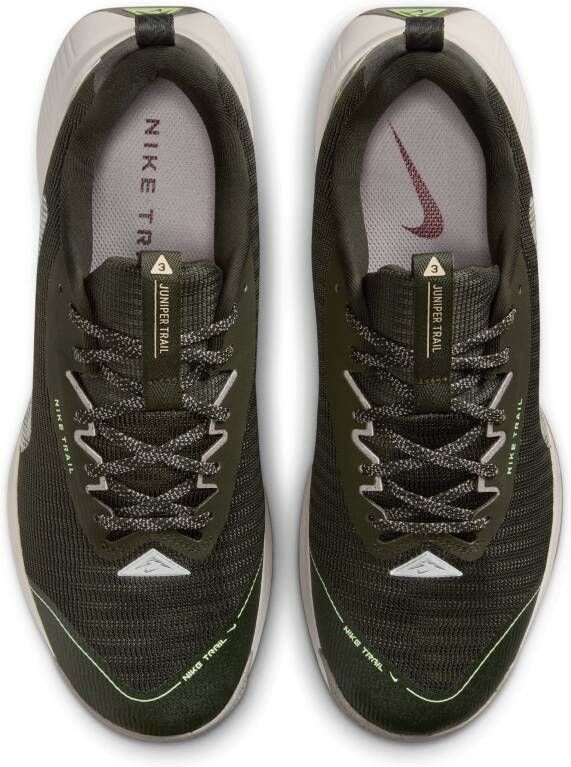 Nike Juniper Trail 3 trailrunningschoenen voor heren Groen