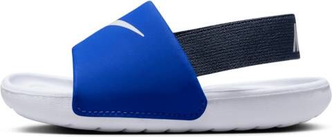 Nike Kawa Slipper voor baby's peuters Blauw