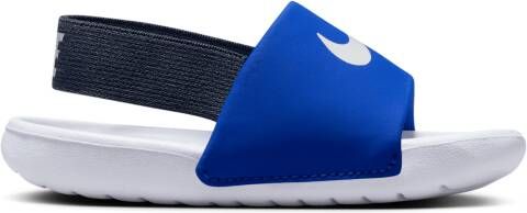 Nike Kawa Slipper voor baby's peuters Blauw