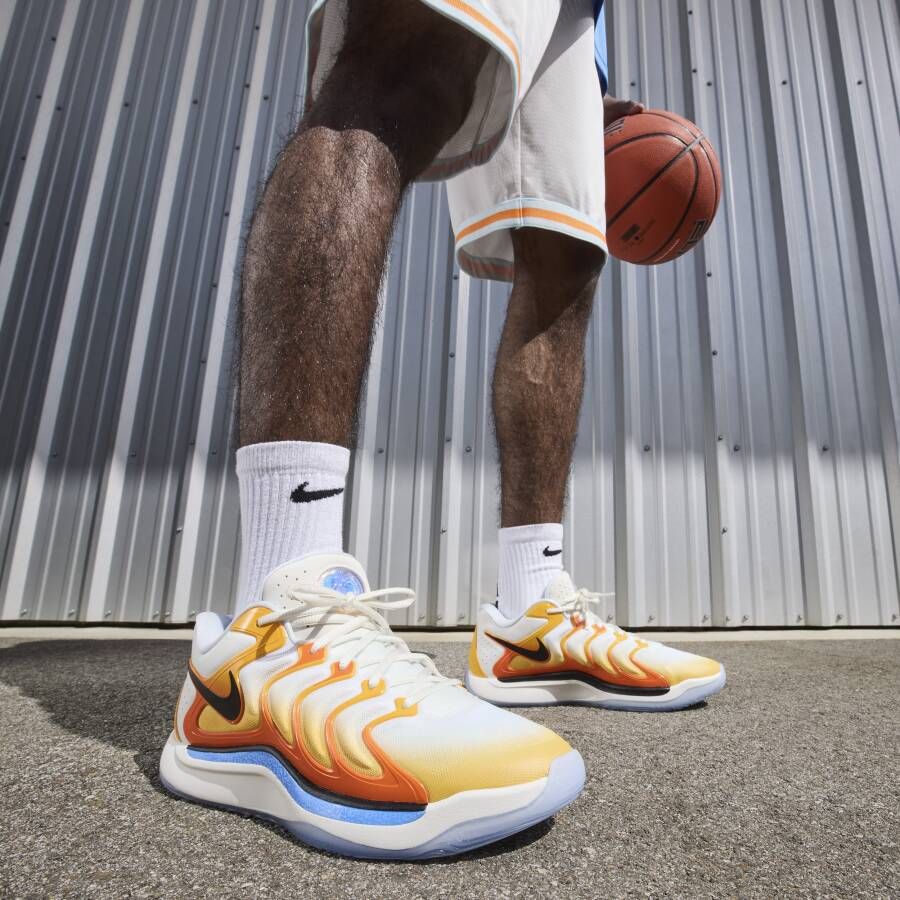 Nike KD17 'Sunrise' basketbalschoenen Geel