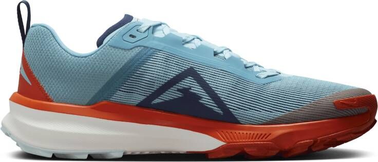 Nike Kiger 9 trailrunningschoenen voor heren Blauw