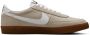 Nike Leren Lage Tennisschoen Room Zwart Gray Heren - Thumbnail 11