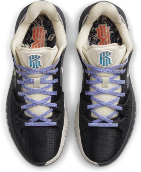 Nike Kyrie Low 4 Basketbalschoen Zwart