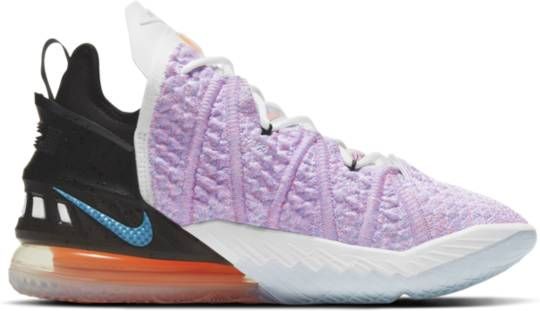 Nike LeBron 18'Blue Multi'basketbalschoen Meerkleurig