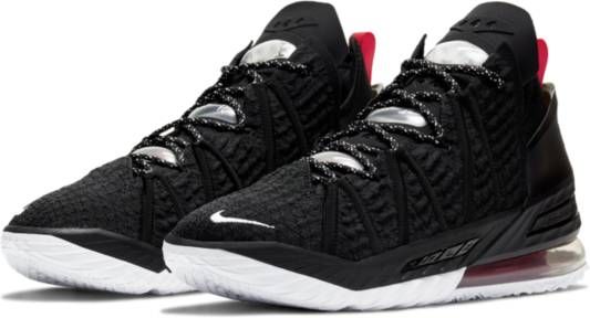 Nike LeBron 18 Basketbalschoen Zwart