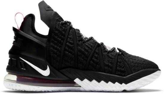 Nike LeBron 18 Basketbalschoen Zwart