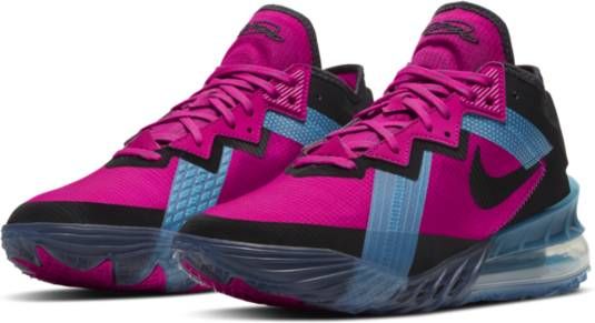 Nike LeBron 18 Low'Neon Nights'Basketbalschoen Rood