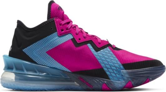 Nike LeBron 18 Low'Neon Nights'Basketbalschoen Rood