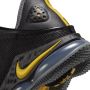 Nike Lebron 19 Low Black University Gold Smoke Grey Schoenmaat 42 1 2 Basketball Performance Low DH1270 002 - Thumbnail 4