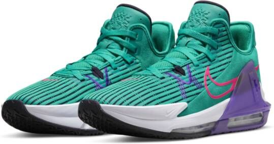 Nike LeBron Witness 6 Basketbalschoenen Groen