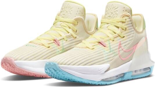 Nike LeBron Witness 6 Basketbalschoenen Wit