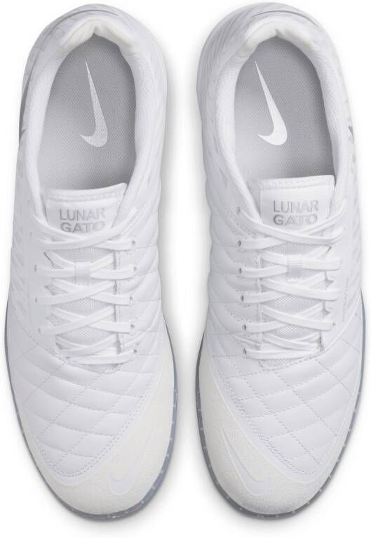 Nike Lunargato II low-top zaalvoetbalschoenen Wit