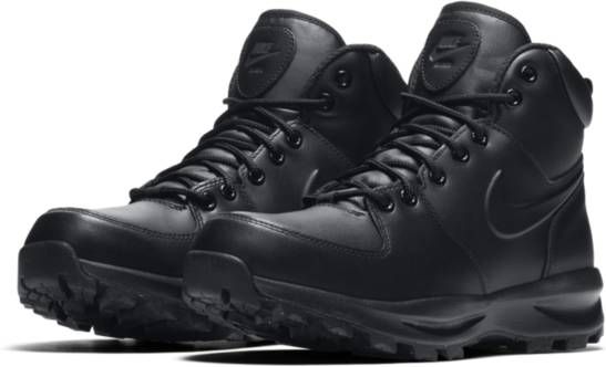 Festival oplichterij Republiek Nike Manoa Leather Heren Sneakers Black Black-Black - Schoenen.nl