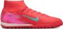 Nike Mercurial Superfly 10 Academy high-top voetbalschoenen (turf) Rood - Thumbnail 3