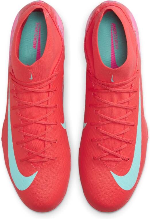 Nike Mercurial Superfly 10 Academy high-top voetbalschoenen (turf) Rood