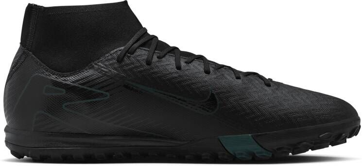 Nike Mercurial Superfly 10 Academy high-top voetbalschoenen (turf) Zwart