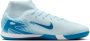 Nike Mercurial Superfly 10 Academy high top zaalvoetbalschoenen Blauw - Thumbnail 3