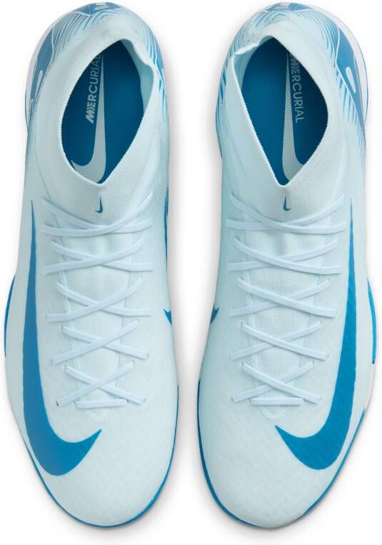 Nike Mercurial Superfly 10 Academy high top zaalvoetbalschoenen Blauw