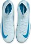 Nike Mercurial Superfly 10 Academy high top zaalvoetbalschoenen Blauw - Thumbnail 4