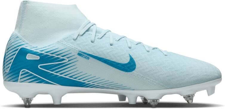 Nike Mercurial Superfly 10 Academy SG-Pro high top voetbalschoenen Blauw