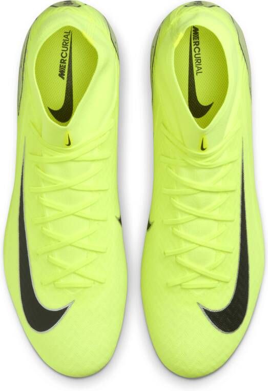 Nike Mercurial Superfly 10 Academy SG-Pro high top voetbalschoenen Geel