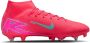 Nike Mercurial Superfly 10 Academy SG-Pro high top voetbalschoenen Rood - Thumbnail 4