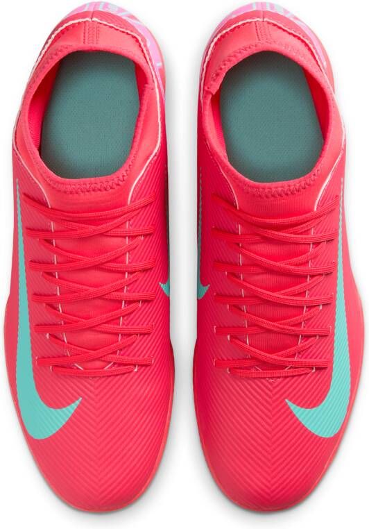 Nike Mercurial Superfly 10 Club high top zaalvoetbalschoenen Rood