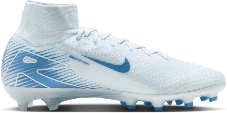 Nike Mercurial Superfly 10 Elite AG-Pro high-top voetbalschoenen Blauw