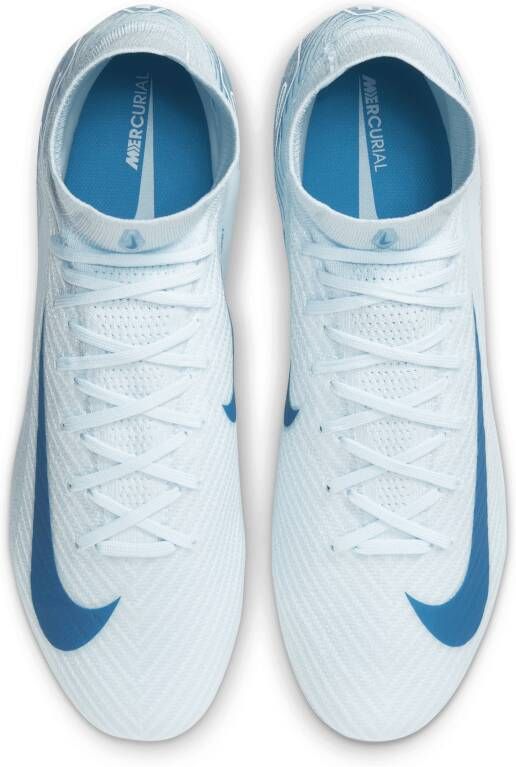 Nike Mercurial Superfly 10 Elite AG-Pro high-top voetbalschoenen Blauw