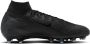 Nike Mercurial Superfly 10 Elite AG-Pro high-top voetbalschoenen Zwart - Thumbnail 3