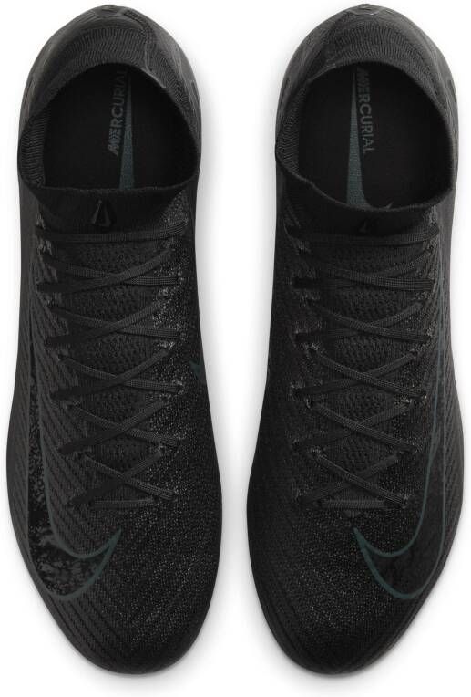 Nike Mercurial Superfly 10 Elite AG-Pro high-top voetbalschoenen Zwart