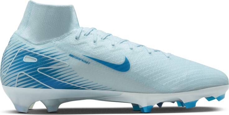 Nike Mercurial Superfly 10 Elite high top voetbalschoenen (stevige ondergrond) Blauw