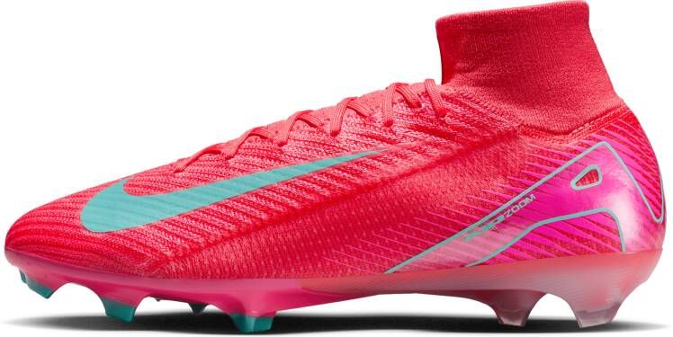 Nike Mercurial Superfly 10 Elite high top voetbalschoenen (stevige ondergrond) Rood