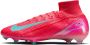 Nike Mercurial Superfly 10 Elite high top voetbalschoenen (stevige ondergrond) Rood - Thumbnail 2