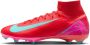 Nike Mercurial Superfly 10 Pro high-top voetbalschoenen (stevige ondergrond) Rood - Thumbnail 2