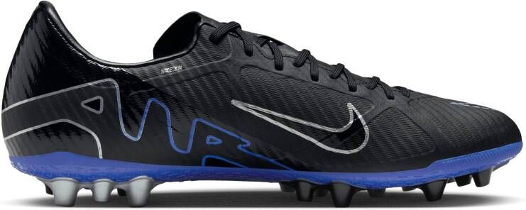 Nike Mercurial Vapor 15 Academy low top voetbalschoenen (kunstgras) Zwart