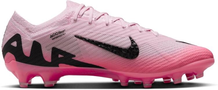 Nike Mercurial Vapor 15 Elite AG-Pro low-top voetbalschoenen Roze