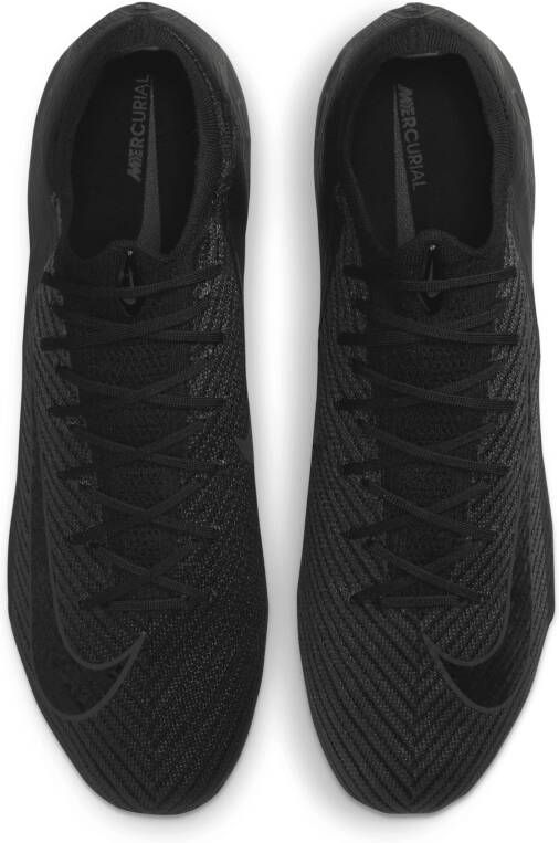 Nike Mercurial Vapor 16 Elite low-top voetbalschoenen (stevige ondergronden) Zwart