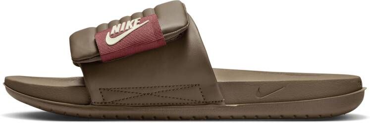 Nike Offcourt Adjust Slippers voor heren Bruin